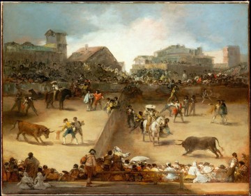 Francisco Goya Painting - The Bullfight Francisco de Goya